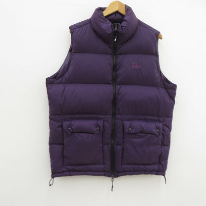 WIND AND SEA | ウィンダンシーウインダンシー ×TAION WDS VOLUME DOWN VEST ダウンベスト パープル サイズ：L【瀬戸大橋店】