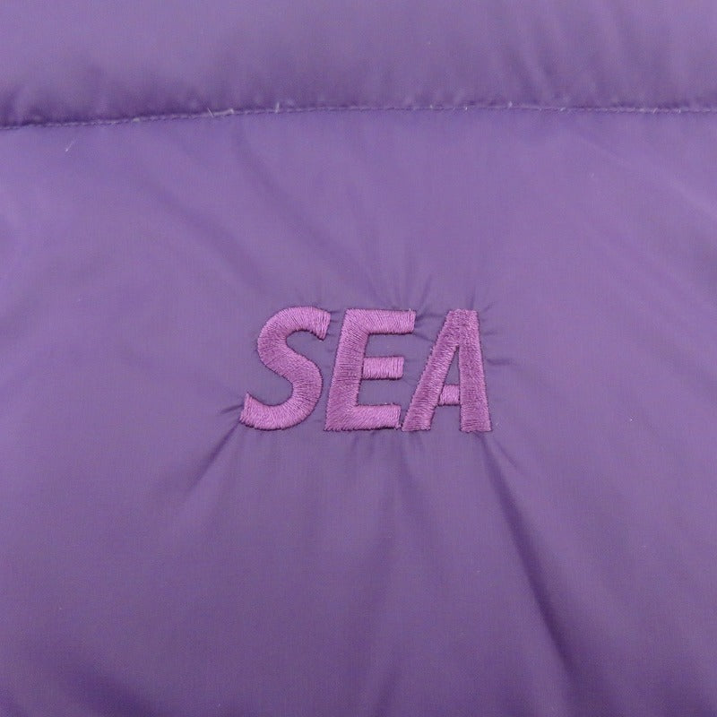 WIND AND SEA | ウィンダンシーウインダンシー ×TAION WDS VOLUME DOWN VEST ダウンベスト パープル サイズ：L【瀬戸大橋店】