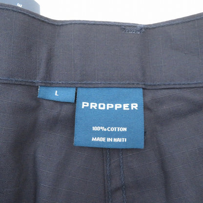 PROPPER | プロッパー カーゴ ショーツ ショートパンツ F526155405 ネイビー サイズ：L【瀬戸大橋店】