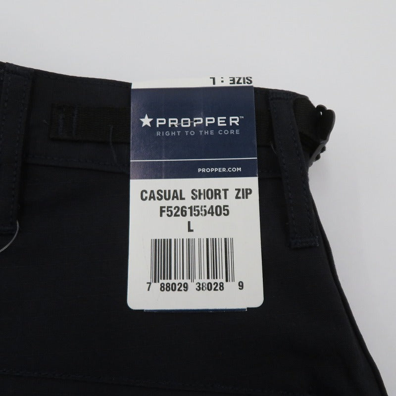 PROPPER | プロッパー カーゴ ショーツ ショートパンツ F526155405 ネイビー サイズ：L【瀬戸大橋店】