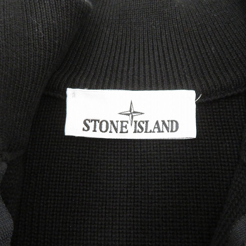 STONE ISLAND | ストーンアイランド ニット L1S155100124 S00D8 ブラック サイズ：L【瀬戸大橋店】