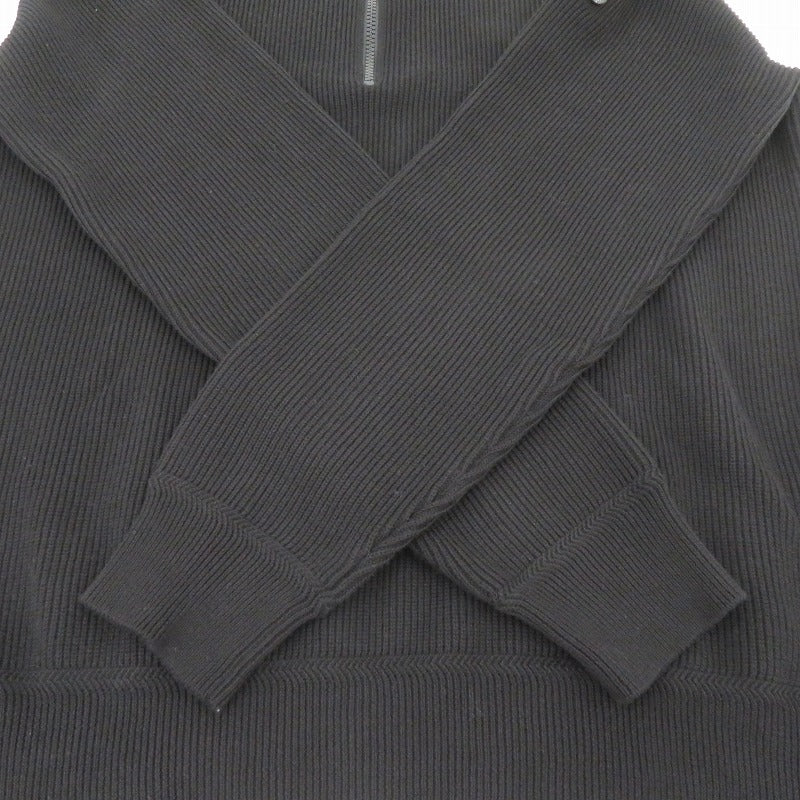STONE ISLAND | ストーンアイランド ニット L1S155100124 S00D8 ブラック サイズ：L【瀬戸大橋店】