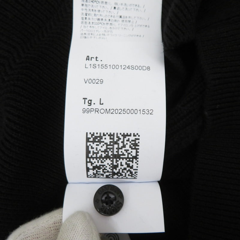 STONE ISLAND | ストーンアイランド ニット L1S155100124 S00D8 ブラック サイズ：L【瀬戸大橋店】