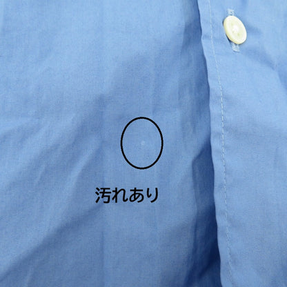 Graphpaper | グラフペーパー Broad S/S Oversized Regular Collar Shirt 半袖シャツ GM221-50113B ブルー サイズ：FreeSize【瀬戸大橋店】