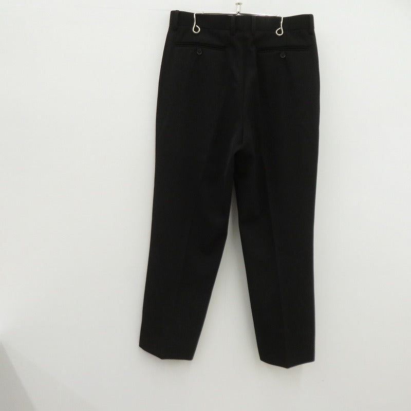 AURALEE | オーラリー WOOL MAX GABARDINE SLACKS スラックス その他ボトムス A20AP02MG ブラック サイズ：4【瀬戸大橋店】