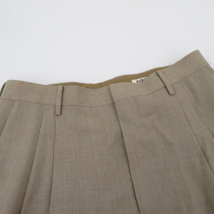 AURALEE | オーラリー WASHABLE WOOL TROPICAL SLACKS スラックス その他ボトムス A21SP02WH ベージュ サイズ：4【瀬戸大橋店】