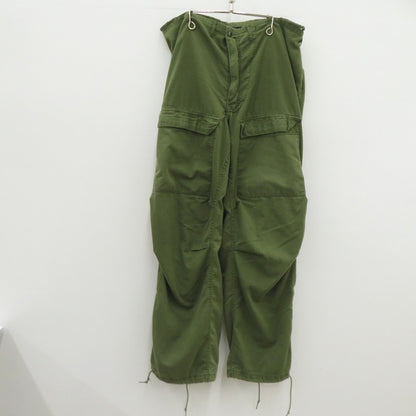 MILITARY衣料 | ミリタリーイリョウ アメリカ軍 ケミカル プロテクティブパンツ 70s パンツ カーキ サイズ：L【瀬戸大橋店】