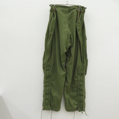 MILITARY衣料 | ミリタリーイリョウ アメリカ軍 ケミカル プロテクティブパンツ 70s パンツ カーキ サイズ：L【瀬戸大橋店】