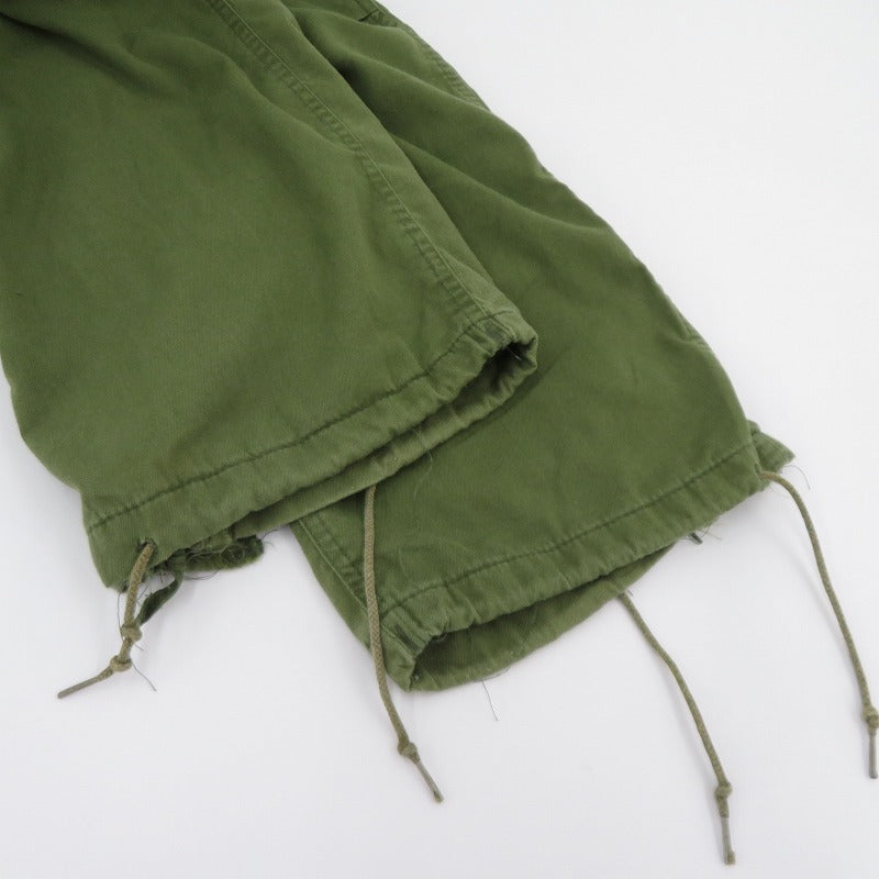 MILITARY衣料 | ミリタリーイリョウ アメリカ軍 ケミカル プロテクティブパンツ 70s パンツ カーキ サイズ：L【瀬戸大橋店】