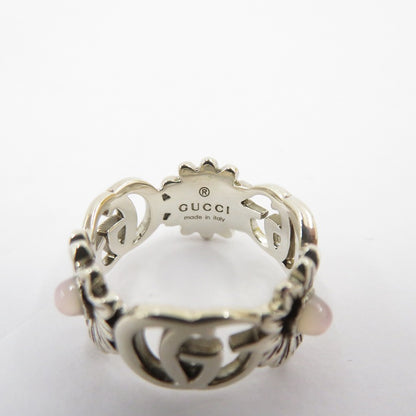 GUCCI | グッチ ダブルG マザー・オブ・パール リング リング・指輪 サイズ:11(約10号) シルバー【瀬戸大橋店】