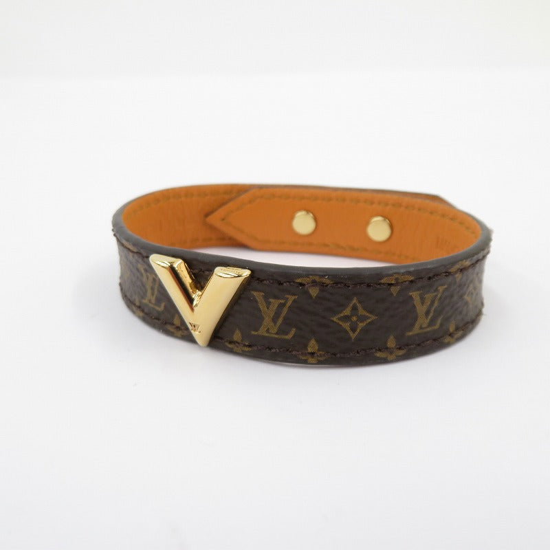 LOUIS VUITTON | ルイ・ヴィトン ブラスレ エセンシャルV ブレスレット M6042F ブラウン【瀬戸大橋店】