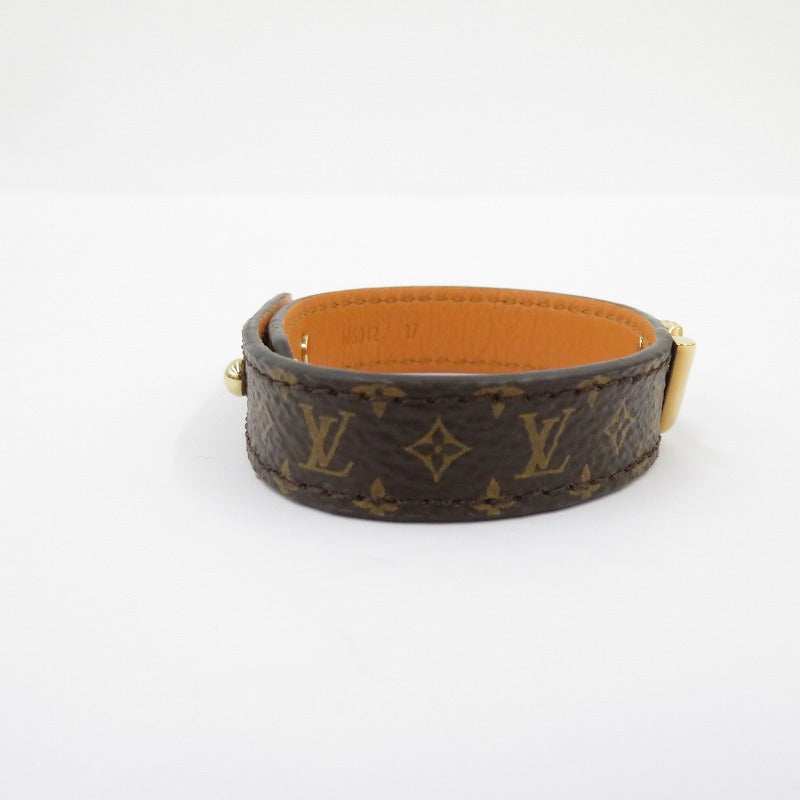 LOUIS VUITTON | ルイ・ヴィトン ブラスレ エセンシャルV ブレスレット M6042F ブラウン【瀬戸大橋店】