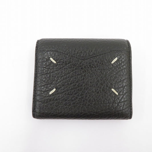 Maison Margiela | メゾンマルジェラ コンパクトウォレット 三つ折り財布 S35UI0444 ブラック【瀬戸大橋店】