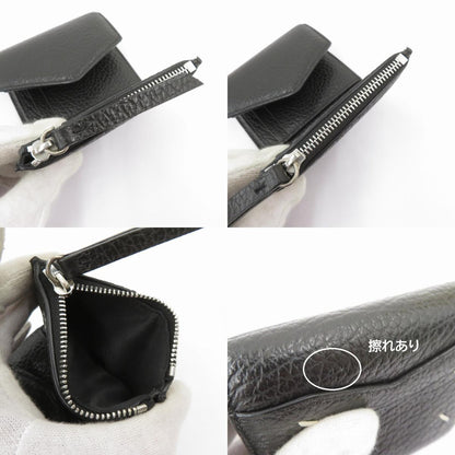 Maison Margiela | メゾンマルジェラ コンパクトウォレット 三つ折り財布 S35UI0444 ブラック【瀬戸大橋店】