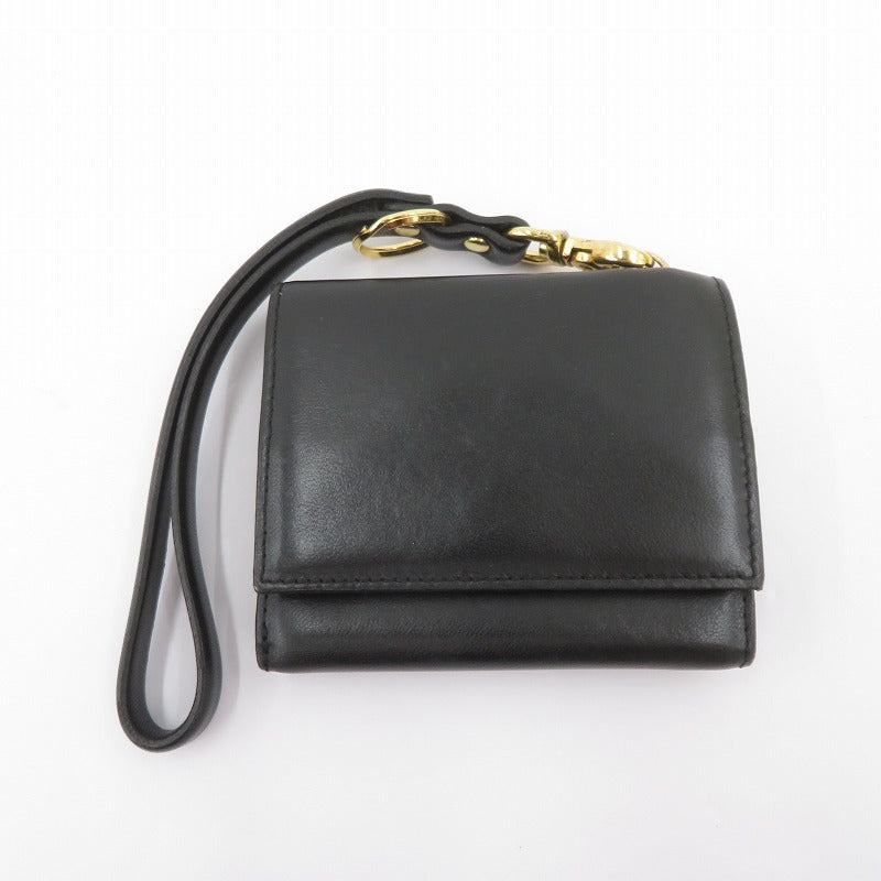 PORTER GIRL | ポーターガール UNI 三つ折り財布 284-01375 ブラック【瀬戸大橋店】