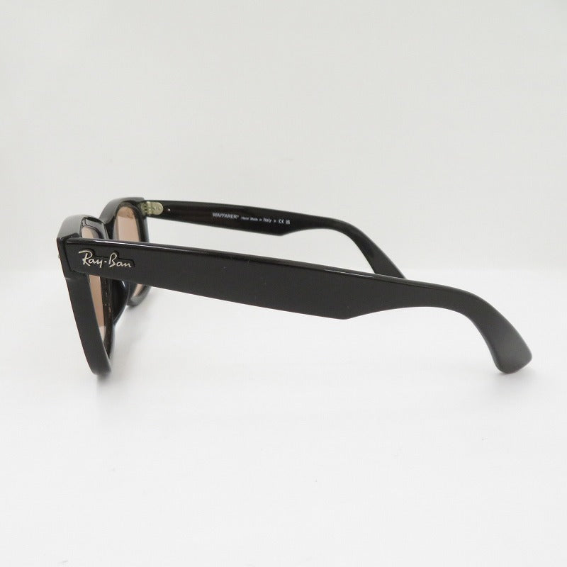 RAY BAN | レイバン WAYFARER サングラス RB2140-F サイズ：52□22 150 ブラック【瀬戸大橋店】