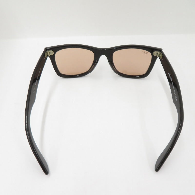 RAY BAN | レイバン WAYFARER サングラス RB2140-F サイズ：52□22 150 ブラック【瀬戸大橋店】