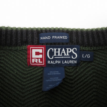 CHAPS RALPHLAUREN | チャプスラルフローレン セーター カーキ サイズ：L【瀬戸大橋店】