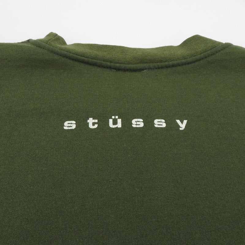 STUSSY | ステューシー 90S USA製 スウェット グリーン サイズ：L【瀬戸大橋店】