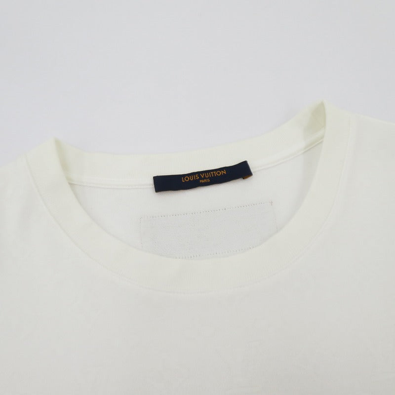 LOUIS VUITTON | ルイ・ヴィトン ビーズアニマル 21SS 半袖Ｔシャツ RM211VDG1HLY03W ホワイト サイズ：L【瀬戸大橋店】