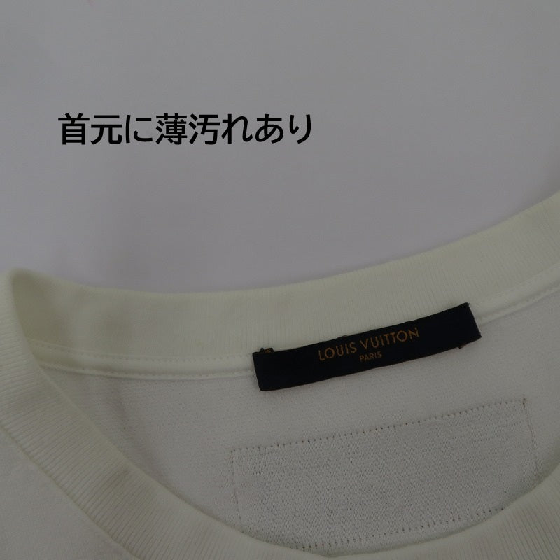 LOUIS VUITTON | ルイ・ヴィトン ビーズアニマル 21SS 半袖Ｔシャツ RM211VDG1HLY03W ホワイト サイズ：L【瀬戸大橋店】