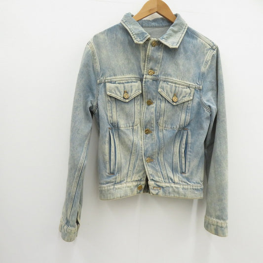 LOUIS VUITTON | ルイ・ヴィトン Double Front Virgil Abloh Denim Jacket ジャケット 19SS デニム HGA73WLVP ブルー サイズ：46【瀬戸大橋店】