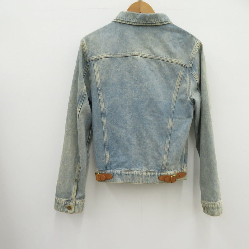 LOUIS VUITTON | ルイ・ヴィトン Double Front Virgil Abloh Denim Jacket ジャケット 19SS デニム HGA73WLVP ブルー サイズ：46【瀬戸大橋店】