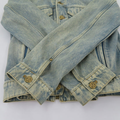 LOUIS VUITTON | ルイ・ヴィトン Double Front Virgil Abloh Denim Jacket ジャケット 19SS デニム HGA73WLVP ブルー サイズ：46【瀬戸大橋店】