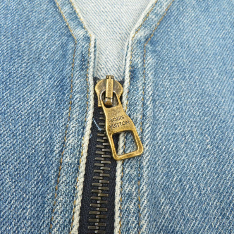 LOUIS VUITTON | ルイ・ヴィトン Double Front Virgil Abloh Denim Jacket ジャケット 19SS デニム HGA73WLVP ブルー サイズ：46【瀬戸大橋店】