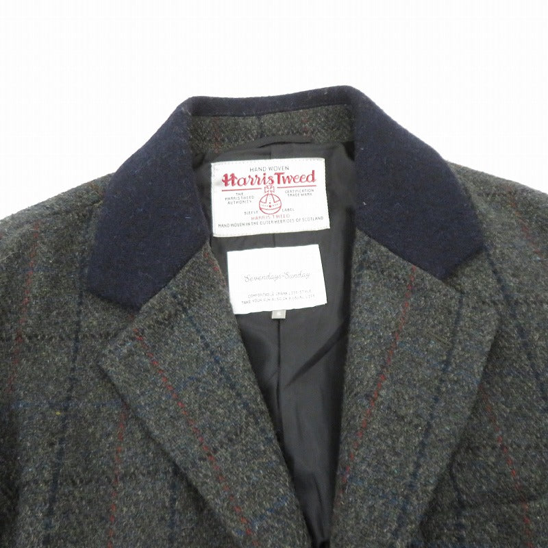 HARRIS TWEED | ハリスツイード コート その他アウター 32154I30000 グレー サイズ：S【瀬戸大橋店】