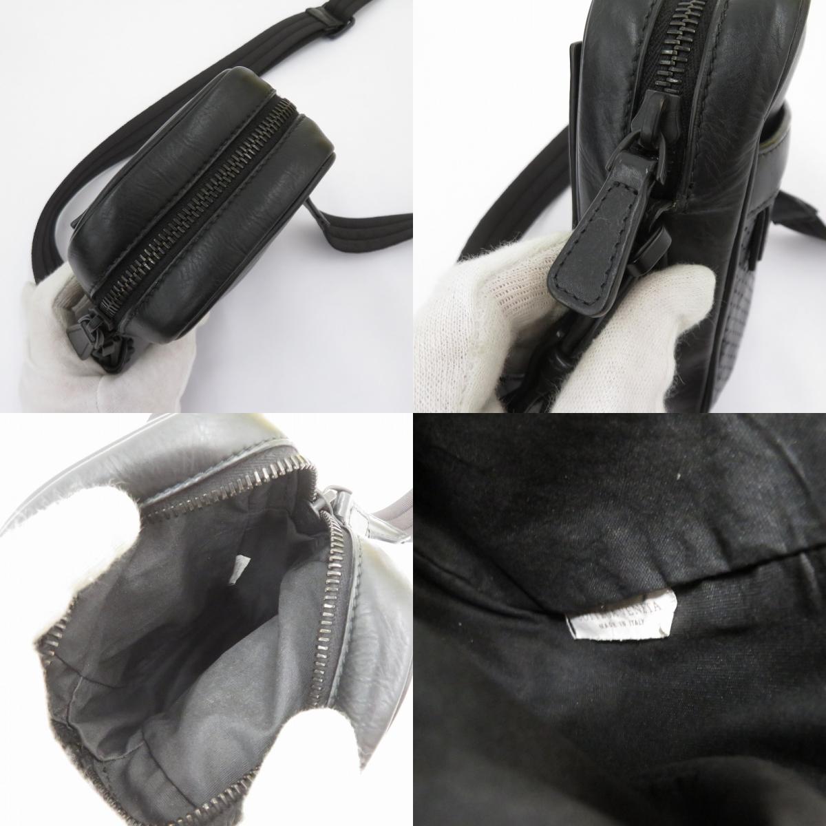 BOTTEGA VENETA | ボッテガヴェネタ レッジェーロ ショルダーバッグ 566214 ブラック【瀬戸大橋店】