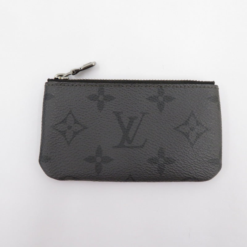 LOUIS VUITTON | ルイ・ヴィトン カード&キーケース ポシェット・クレ キーケース M80905 グレー×ブラック【瀬戸大橋店】
