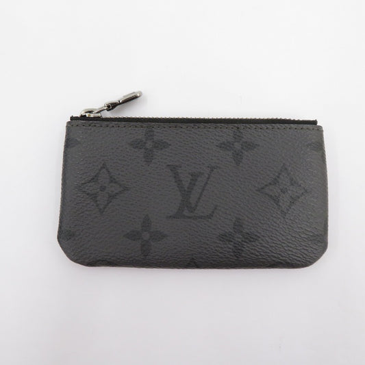 LOUIS VUITTON | ルイ・ヴィトン カード&キーケース ポシェット・クレ キーケース M80905 グレー×ブラック【瀬戸大橋店】