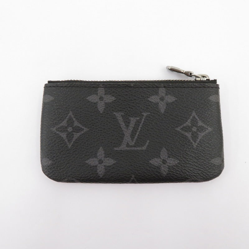 LOUIS VUITTON | ルイ・ヴィトン カード&キーケース ポシェット・クレ キーケース M80905 グレー×ブラック【瀬戸大橋店】