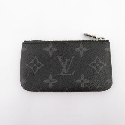 LOUIS VUITTON | ルイ・ヴィトン カード&キーケース ポシェット・クレ キーケース M80905 グレー×ブラック【瀬戸大橋店】