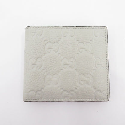 GUCCI | グッチ GGエンボス 二つ折り財布 835002・496334 グレー【瀬戸大橋店】