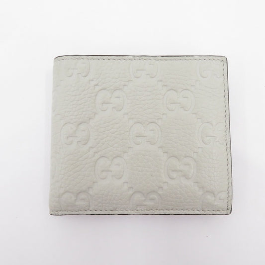 GUCCI | グッチ GGエンボス 二つ折り財布 835002・496334 グレー【瀬戸大橋店】