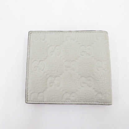 GUCCI | グッチ GGエンボス 二つ折り財布 835002・496334 グレー【瀬戸大橋店】