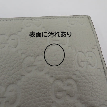 GUCCI | グッチ GGエンボス 二つ折り財布 835002・496334 グレー【瀬戸大橋店】