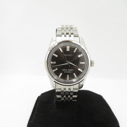 SEIKO | セイコー KING SEIKO アナログ自動巻き 腕時計 SDKS007 シルバー 文字盤ブラック【瀬戸大橋店】