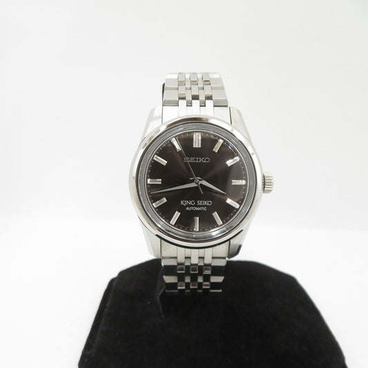 SEIKO | セイコー KING SEIKO アナログ自動巻き 腕時計 SDKS007 シルバー 文字盤ブラック【瀬戸大橋店】