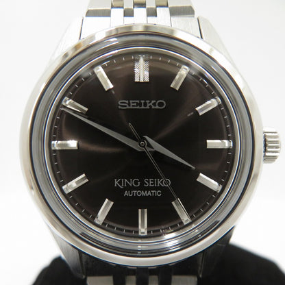 SEIKO | セイコー KING SEIKO アナログ自動巻き 腕時計 SDKS007 シルバー 文字盤ブラック【瀬戸大橋店】