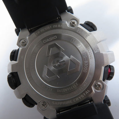 G-SHOCK | ジーショック MT-G アナデジ電波ソーラー 腕時計 MTG-B3000-1AJF ブラック 文字盤ブラック【瀬戸大橋店】