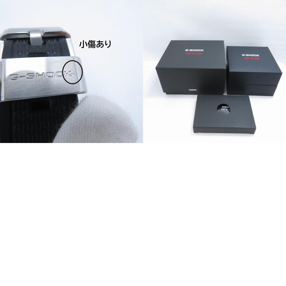 G-SHOCK | ジーショック MT-G アナデジ電波ソーラー 腕時計 MTG-B3000-1AJF ブラック 文字盤ブラック【瀬戸大橋店】
