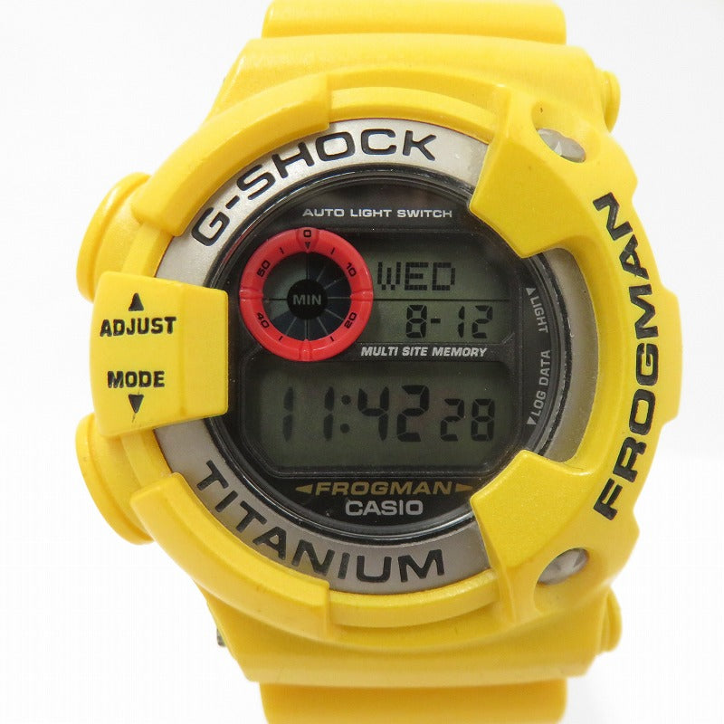 G-SHOCK | ジーショック FROGMAN　デジタルクォーツ 腕時計 DW-9900GF-9JF イエロー【瀬戸大橋店】