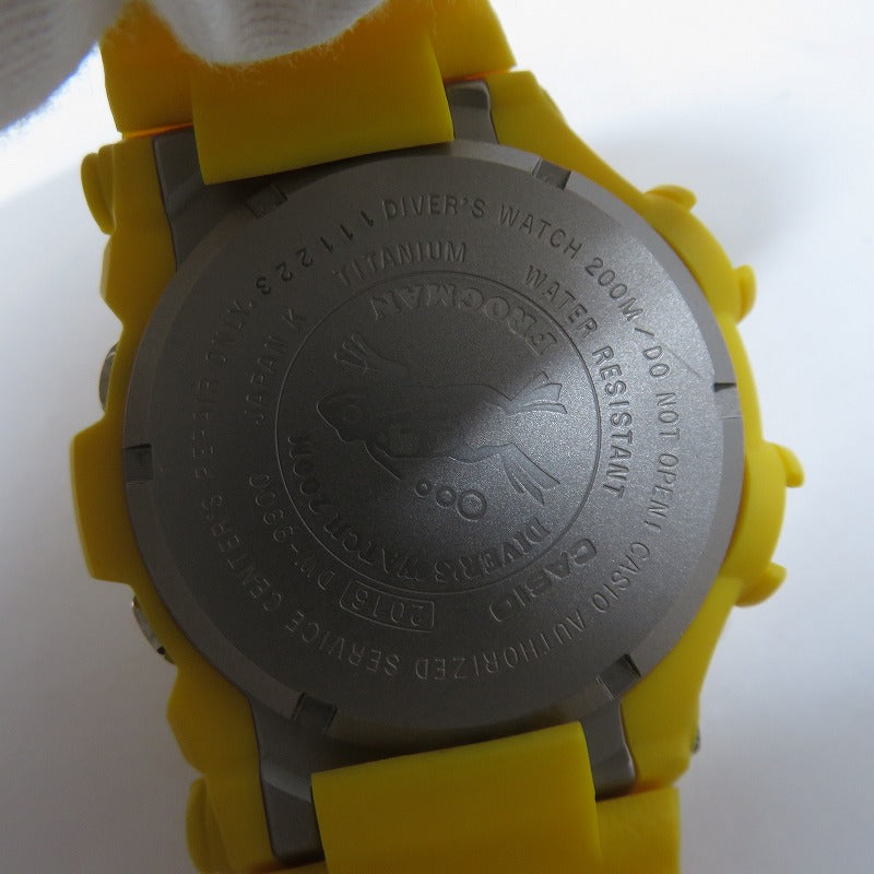 G-SHOCK | ジーショック FROGMAN　デジタルクォーツ 腕時計 DW-9900GF-9JF イエロー【瀬戸大橋店】
