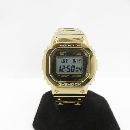 G-SHOCK | ジーショック FULL METAL 35周年記念モデル デジタル電波ソーラー 腕時計 GMW-B5000TFG-9JR ゴールド【瀬戸大橋店】