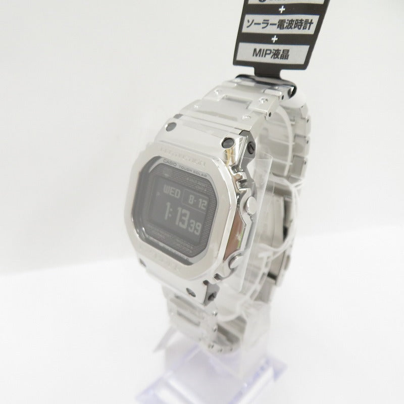G-SHOCK | ジーショック FULL METAL デジタル電波ソーラー 腕時計 GMW-BZ5000D-1JF シルバー【瀬戸大橋店】