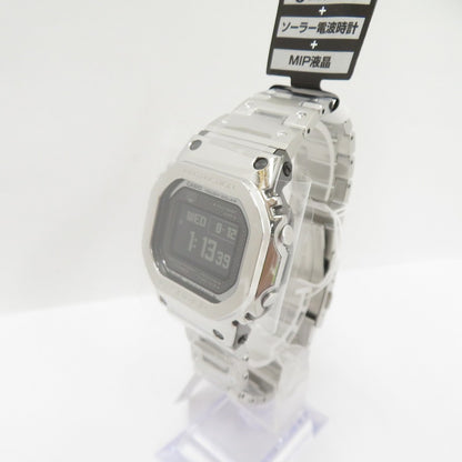 G-SHOCK | ジーショック FULL METAL デジタル電波ソーラー 腕時計 GMW-BZ5000D-1JF シルバー【瀬戸大橋店】