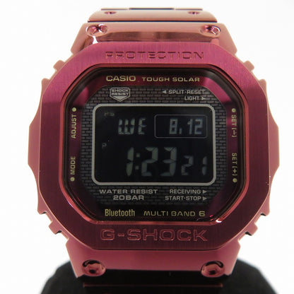 G-SHOCK | ジーショック FULL METAL デジタル電波ソーラー 腕時計 GMW-B5000RD-4JF レッド【瀬戸大橋店】
